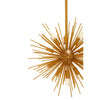 Luxury Brass Spike Pendant Light
