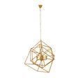 Luxe Brass Pendant Light