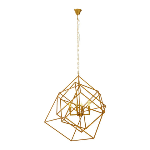 Luxe Brass Pendant Light