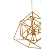 Luxe Brass Pendant Light