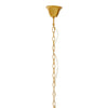 Luxe Brass Pendant Light
