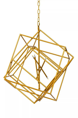 Luxe Brass Pendant Light