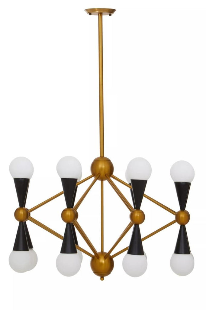 Eclipse Brass Orb Pendant Light