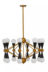 Eclipse Brass Orb Pendant Light