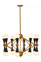 Eclipse Brass Orb Pendant Light