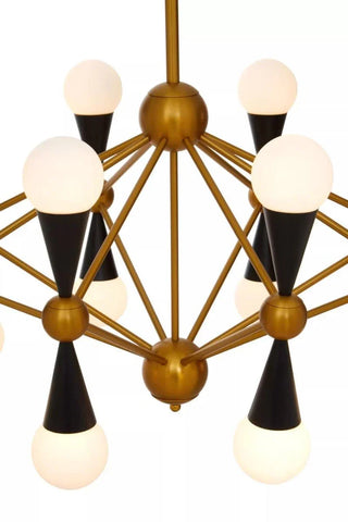 Eclipse Brass Orb Pendant Light