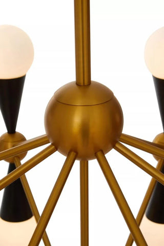 Eclipse Brass Orb Pendant Light