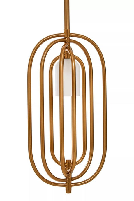 Golden Glow Pendant Light