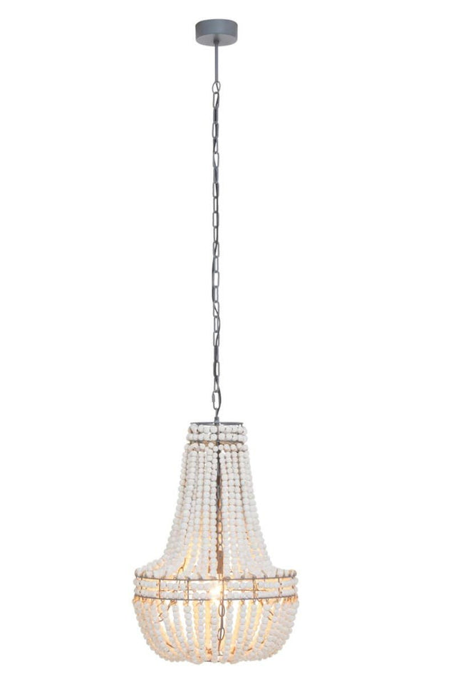 Boho Beaded Chandelier