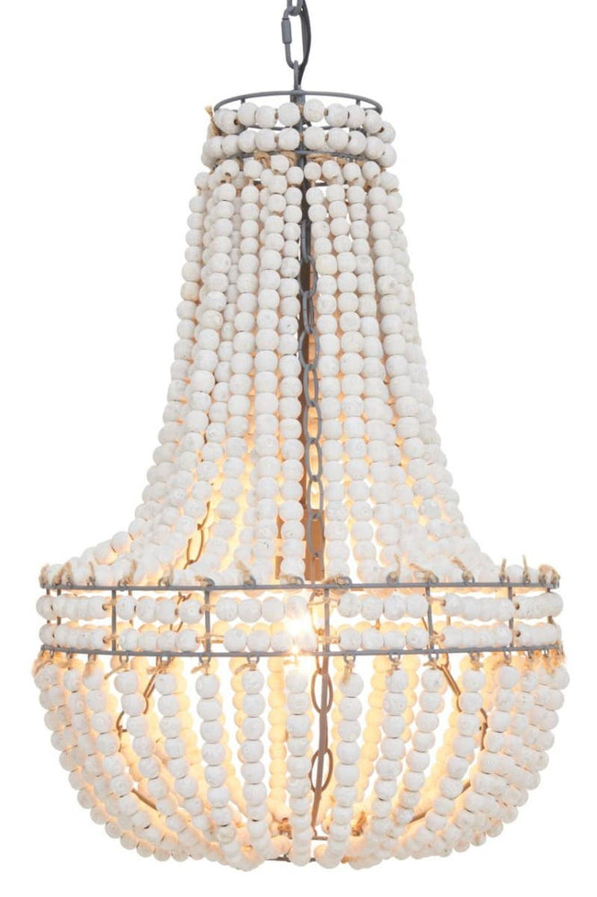 Boho Beaded Chandelier