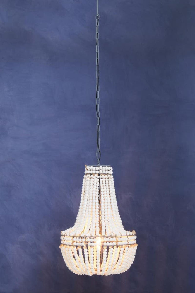 Boho Beaded Chandelier