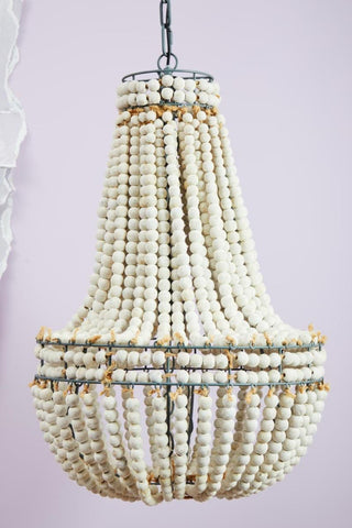 Boho Beaded Chandelier