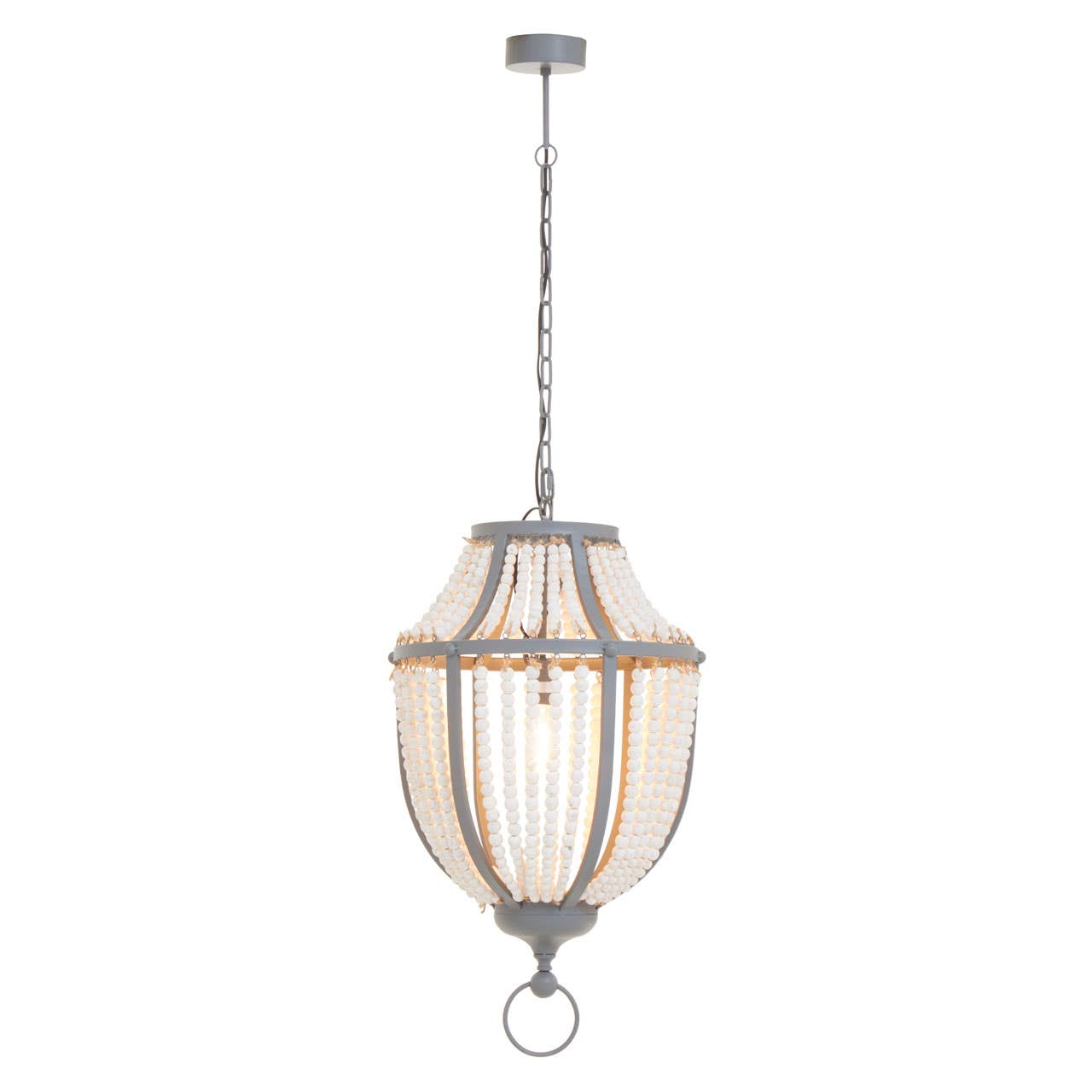 Boho Basket Drop Chandelier