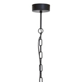Organic Wood Bead Chandelier