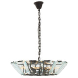 Geometric Glass Chandelier Light