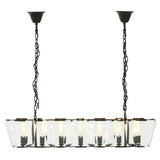 Glass Jar Chandelier Pendant Light
