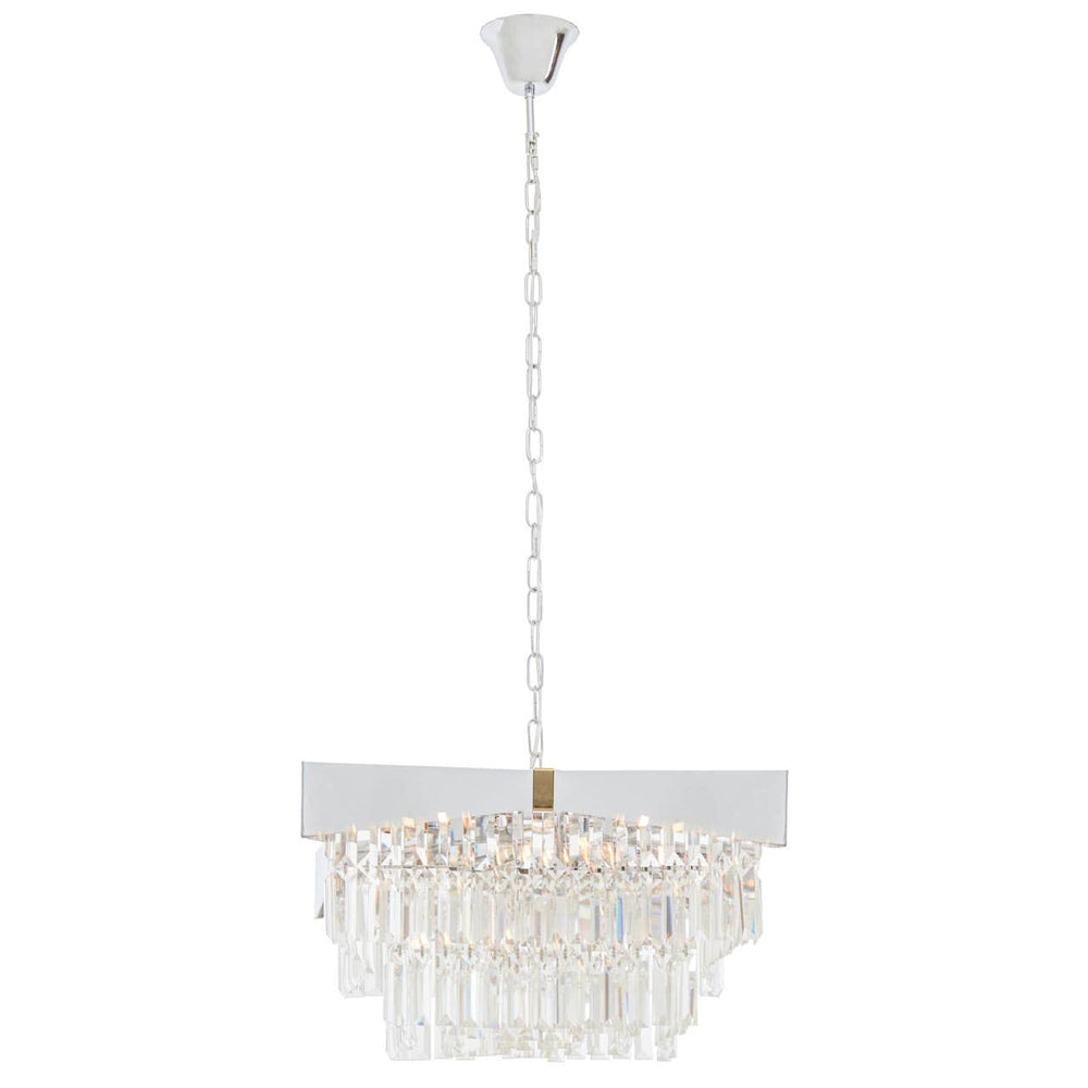 Luxe Crystal Chandelier Light