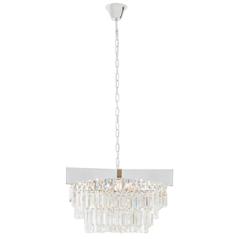 Luxe Crystal Chandelier Light