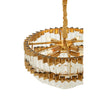 Luxe Crystal Gold Chandelier