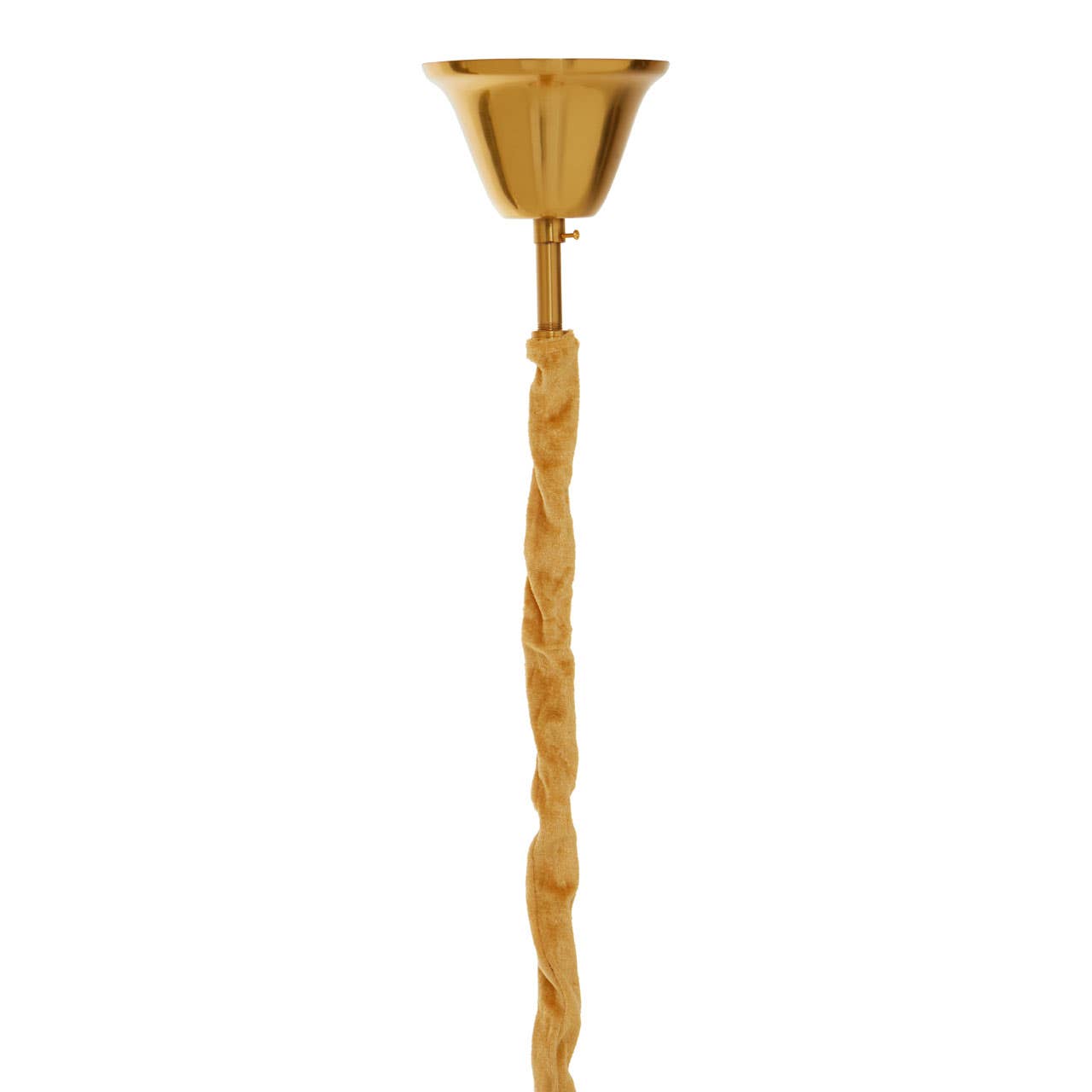 Luxe Crystal Gold Chandelier