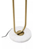 Luxe Gold & White Floor