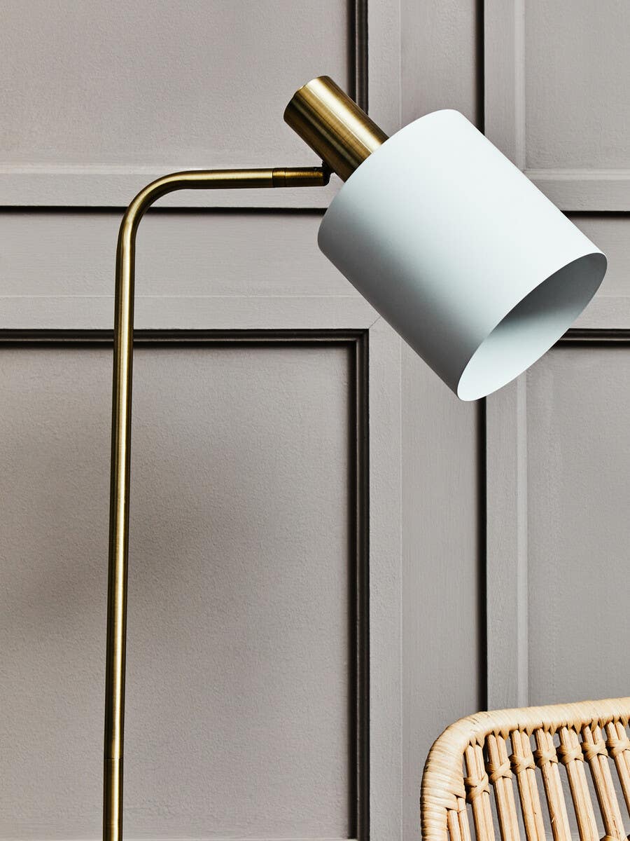 Elegant Marble Gold Floor Lamp