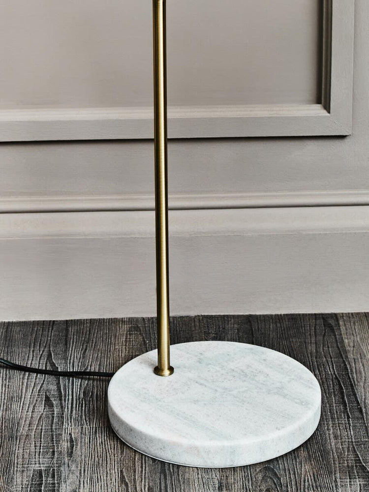 Elegant Marble Gold Floor Lamp