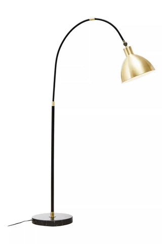 Luxe Metal Shade Floor Lamp