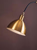 Luxe Metal Shade Floor Lamp