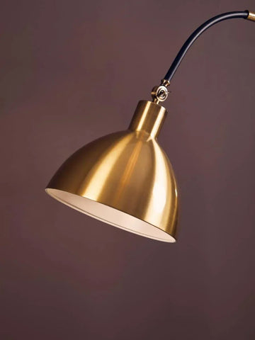 Luxe Metal Shade Floor Lamp