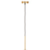 Luxe Brass Sphere Pendant Light