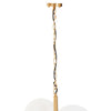 Luxe Brass Sphere Pendant Light