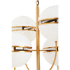 Luxe Brass Sphere Pendant Light