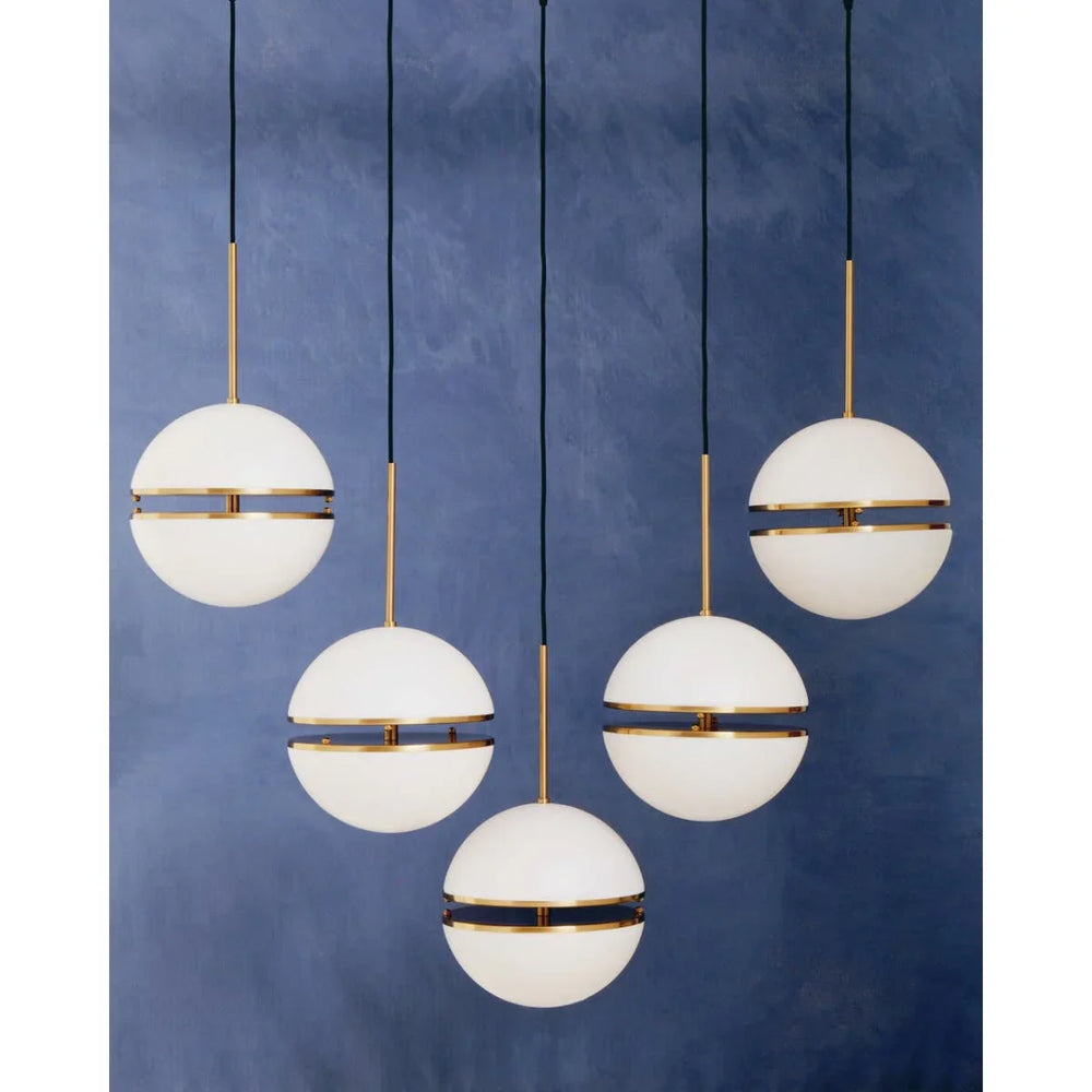 Luxe Split Sphere Pendant Light