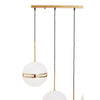Luxe Split Sphere Pendant Light