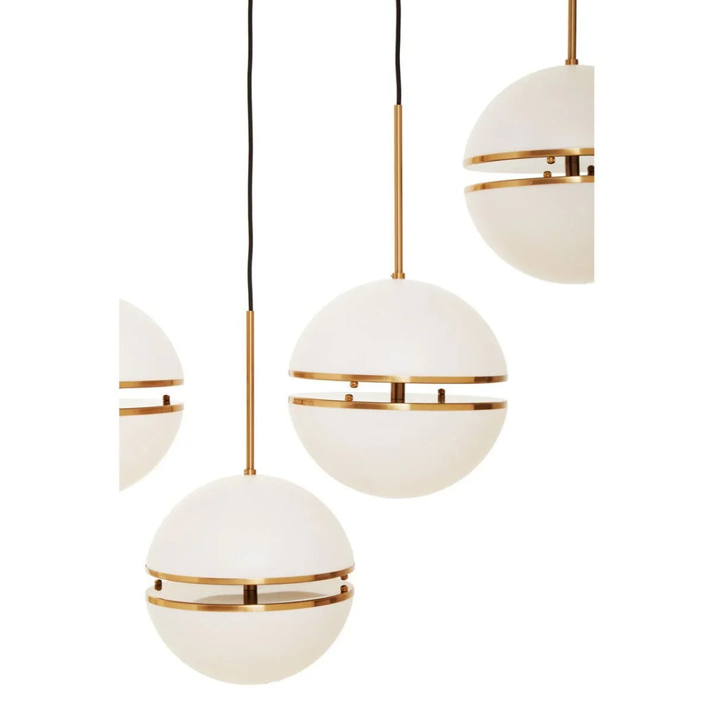 Luxe Split Sphere Pendant Light