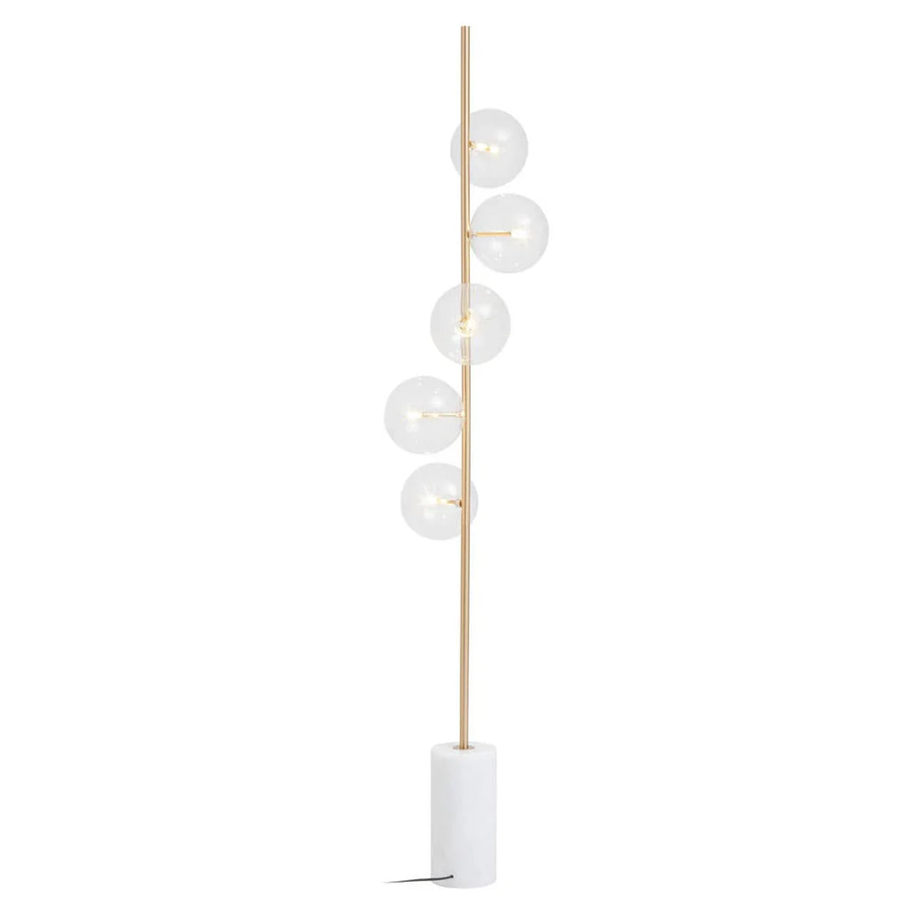 Modern Brass Floor Lamp