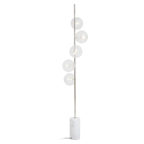 Sleek Marble Floor Lamp