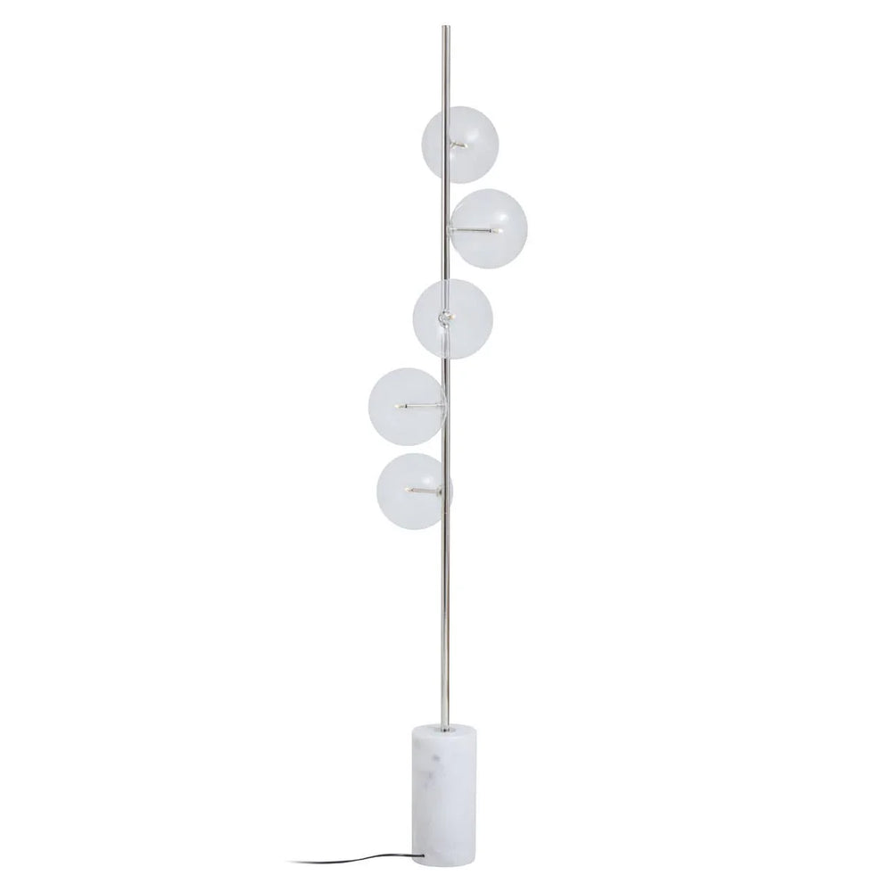 Sleek Marble Floor Lamp
