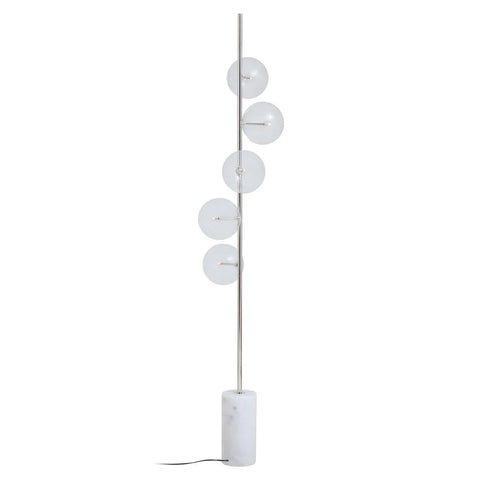 Sleek Marble Floor Lamp