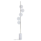 Sleek Marble Floor Lamp