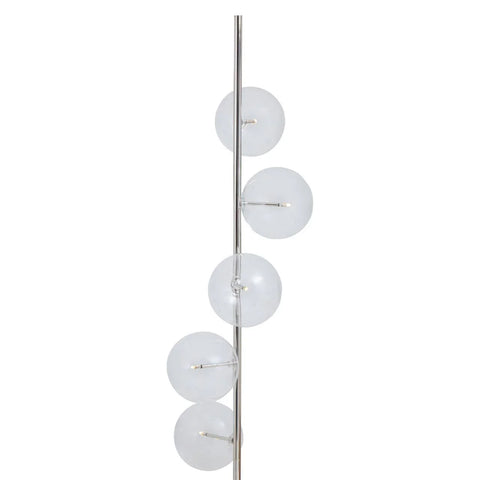 Sleek Marble Floor Lamp