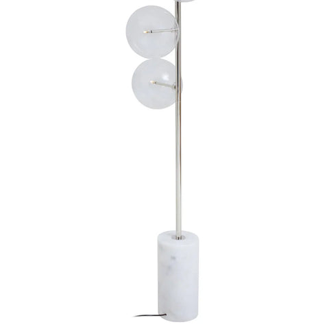 Sleek Marble Floor Lamp