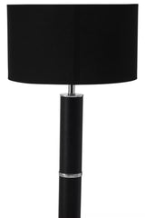 Sleek Chrome Snake Floor Lamp