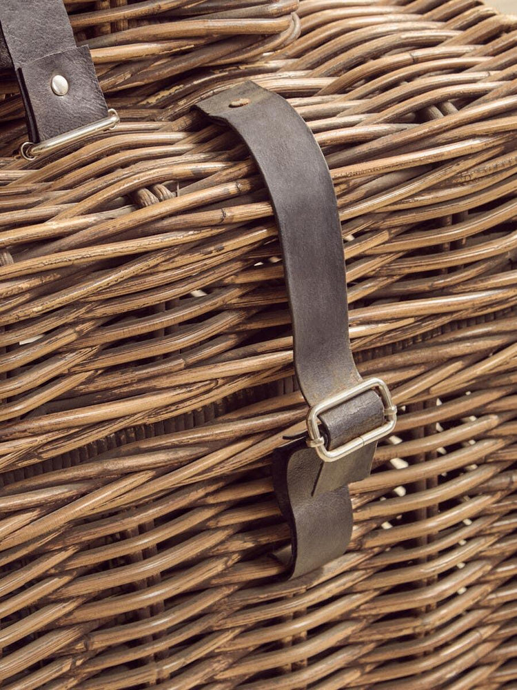 Rustic Rattan Storage Trunks