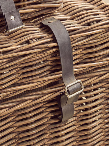 Rustic Rattan Storage Trunks