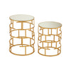 Luxe Maze Side Table Set