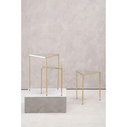 Mirrored Triangle Nesting Tables