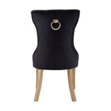 Luxe Velvet Button Dining Chair