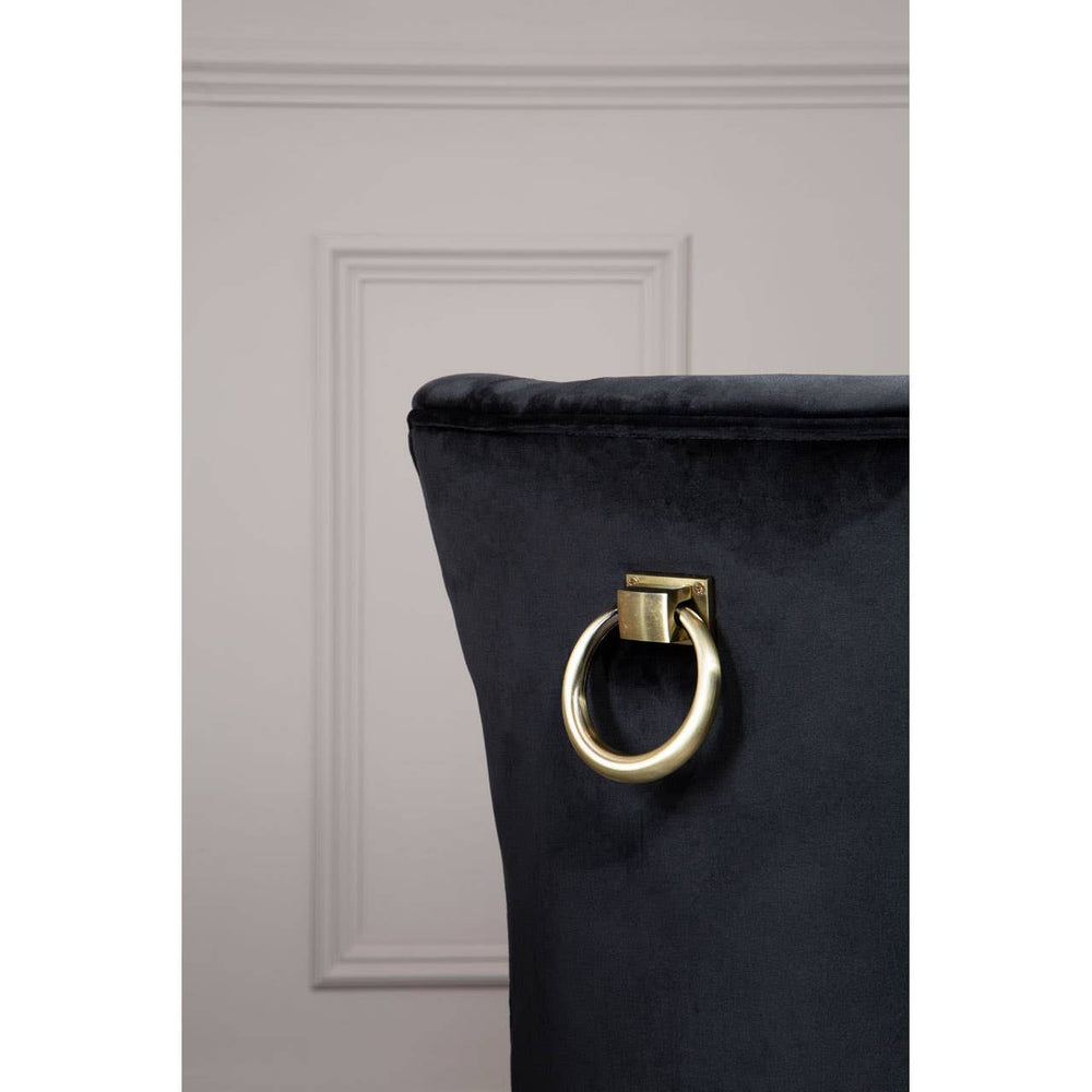 Luxe Velvet Button Dining Chair